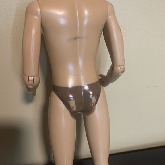 Disney Store FLYNN RIDER Tangled Doll Toy 12" Articulated Poseable Arms - Nude - Picture 4 of 5